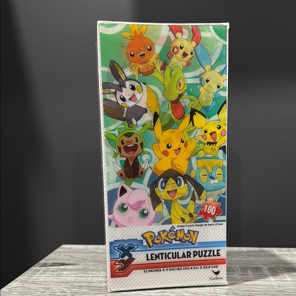 NEW: Pokemon XY: Lenticular Puzzle - 100 Piece Puzzle